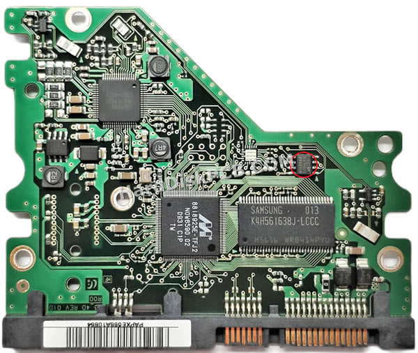 BF41-00281A placa lógica disco rígido Samsung