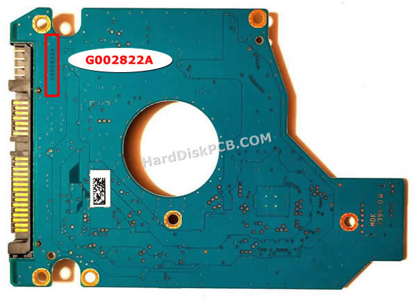 G002822A placa lógica disco rígido Toshiba